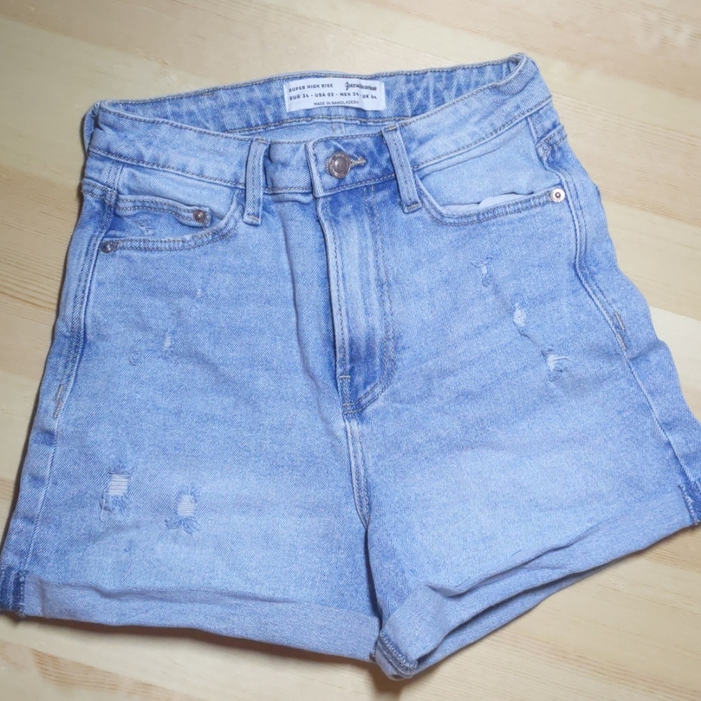 Super high waisted shorts
